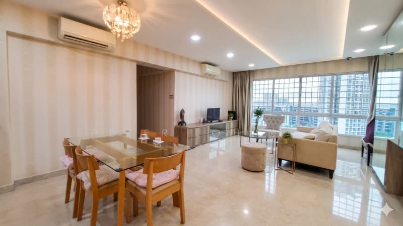 1km Ai Tong Freehold High Floor Renovated Near MRT!, , 3 Bedrooms, 1,442 sqft, Condominium For Sale, by Peter Loh 彼得, 500113878 - Living Room - PropertyGuru.com.sg