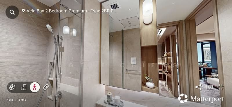 Vela Bay, Bayshore Road, 2 Bedrooms, 592 sqft, Condominium For Sale, by Eugene Chieng, 500113898 - Bathroom - PropertyGuru.com.sg