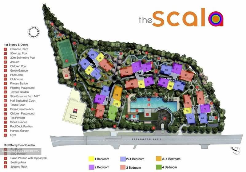 The Scala @ Lorong Chuan, 120 Serangoon Avenue 3, 2 Bedrooms, 908 sqft, Condominium For Rent, by Adrian Goh, 500113944 - Exterior - PropertyGuru.com.sg