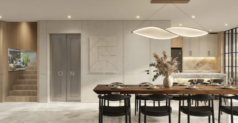 💎 Brand New Freehold Semi D Near To Bayshore MRT, Lucky Height / Lucky Rise / Lucky Garden, 7 Bedrooms, 7,100 sqft, Semi-Detached House For Sale, by Fong Yong Ten, 500113958 - Dining Room - PropertyGuru.com.sg