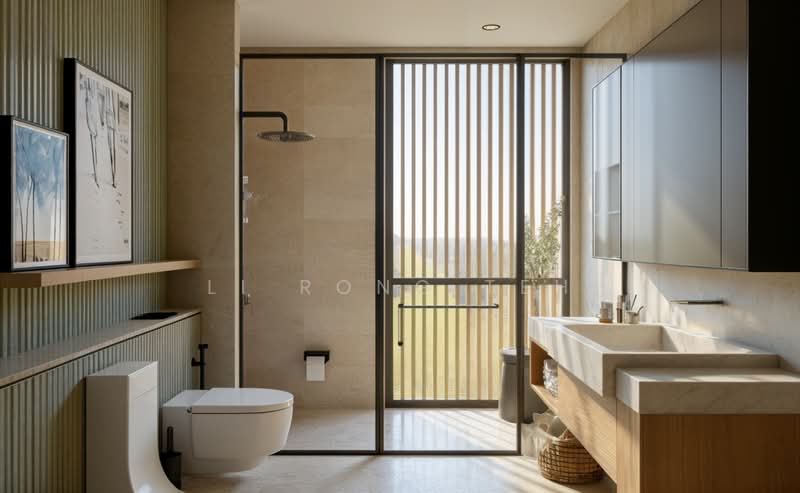 ❤️LUCKY HEIGHTS! TOP SOON! BRAND NEW SEMI D. VIEW TODAY!, Upper East Coast Road / Bedok South Road, 9 Bedrooms, 7,103 sqft, Semi-Detached House For Sale, by Li Rong Teh, 500114042 - Bathroom - PropertyGuru.com.sg