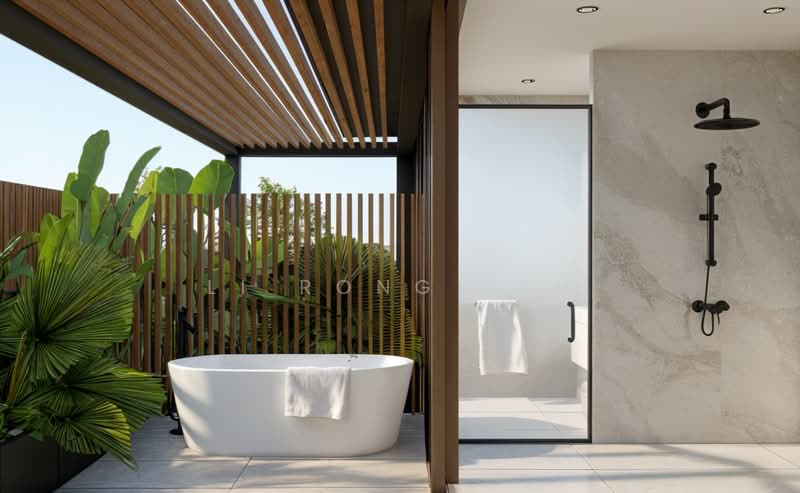 ❤️LUCKY HEIGHTS! TOP SOON! BRAND NEW SEMI D. VIEW TODAY!, Upper East Coast Road / Bedok South Road, 9 Bedrooms, 7,103 sqft, Semi-Detached House For Sale, by Li Rong Teh, 500114042 - Bathroom - PropertyGuru.com.sg