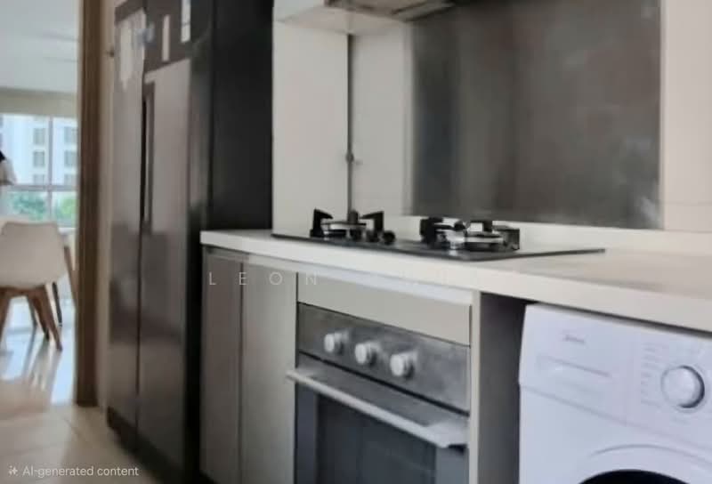 Caspian, 54 Lakeside Drive, 3 Bedrooms, 1,001 sqft, Condominium For Sale, by Leon Chua, 500114191 - Kitchen - PropertyGuru.com.sg