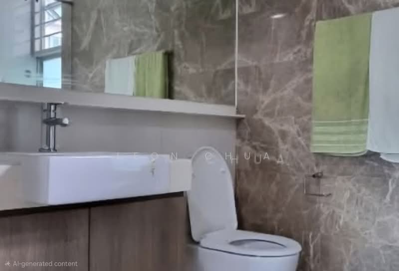 Caspian, 54 Lakeside Drive, 3 Bedrooms, 1,001 sqft, Condominium For Sale, by Leon Chua, 500114191 - Bathroom - PropertyGuru.com.sg