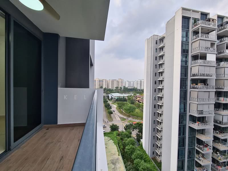 La Fiesta, Sengkang Square, 3 Bedrooms, 893 sqft, Condominium For Rent, by Kelvin Tan, 500114208 - Balcony - PropertyGuru.com.sg