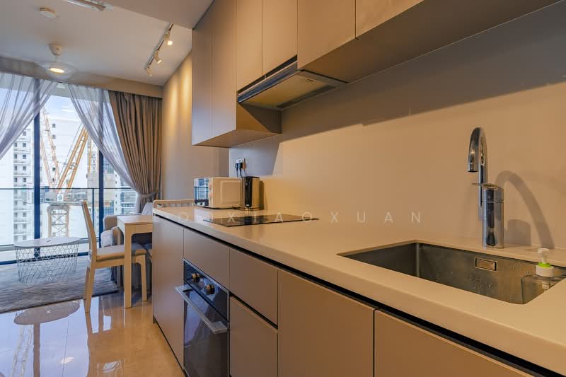 The Tapestry, 51 Tampines Street 86, 1 Bedroom, 441 sqft, Condominium For Rent, by Yeo XiaoXuan, 500114231 - Kitchen - PropertyGuru.com.sg