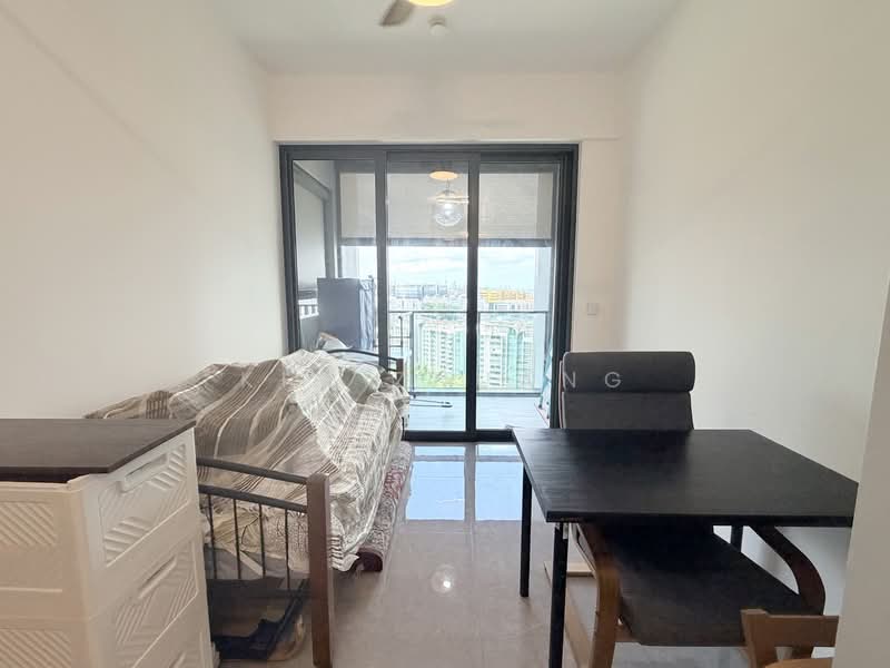 Parc Clematis, 8E Jalan Lempeng, 1 Bedroom, 452 sqft, Condominium For Rent, by Kim Zhuang, 500114249 - Living Room - PropertyGuru.com.sg