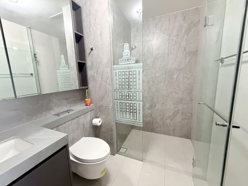 Parc Clematis, 8E Jalan Lempeng, 1 Bedroom, 452 sqft, Condominium For Rent, by Kim Zhuang, 500114249 - Bathroom - PropertyGuru.com.sg