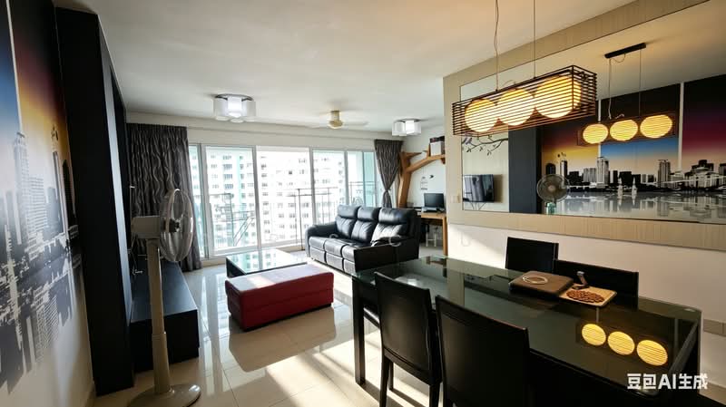 588A Ang Mo Kio Street 52, 588A Ang Mo Kio Street 52, 3 Bedrooms, 1,205 sqft, HDB Flat For Rent, by Chris Chua, 500114290 - Living Room - PropertyGuru.com.sg