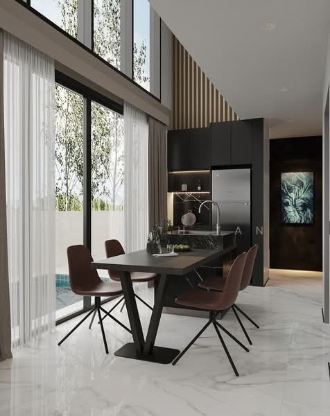 New Built Corner Terrace at Brighton Crescent, , 4 Bedrooms, 6,500 sqft, Corner Terrace For Sale, by Kenneth Tan, 500114318 - Dining Room - PropertyGuru.com.sg