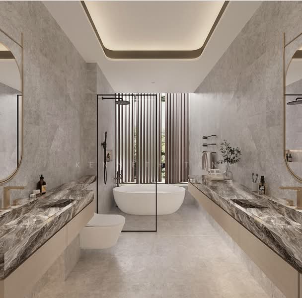 New Built Corner Terrace at Brighton Crescent, , 4 Bedrooms, 6,500 sqft, Corner Terrace For Sale, by Kenneth Tan, 500114318 - Bathroom - PropertyGuru.com.sg