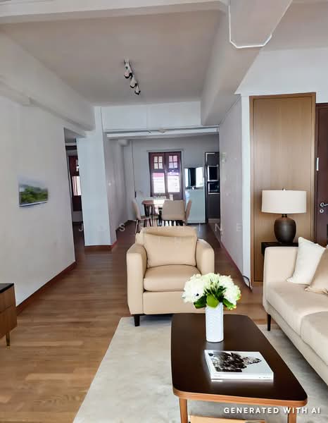 Empire Lofts, 43 Mosque Street, 2 Bedrooms, 995 sqft, Apartment For Rent, by Josephine Sin, 500114436 - Living Room - PropertyGuru.com.sg