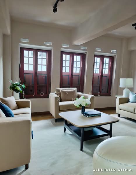 Empire Lofts, 43 Mosque Street, 2 Bedrooms, 995 sqft, Apartment For Rent, by Josephine Sin, 500114436 - Living Room - PropertyGuru.com.sg