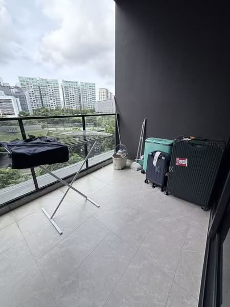 Park Colonial, 2 Woodleigh Lane, 2 Bedrooms, 678 sqft, Condominium For Rent, by Kai Yue KX, 500114462 - Balcony - PropertyGuru.com.sg