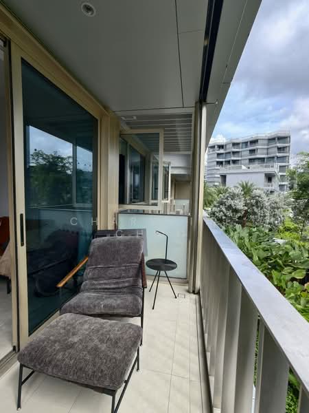 The Reef at King's Dock, 20 Harbourfront Avenue, 2 Bedrooms, 732 sqft, Condominium For Sale, by Charmaine Choo, 500114537 - Balcony - PropertyGuru.com.sg