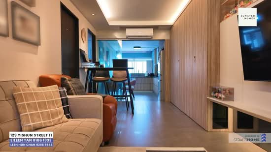 129 Yishun Street 11, 129 Yishun Street 11, 2 Bedrooms, 721 sqft, HDB Flat For Sale, by Lee Hon Chan, 500114585 - PropertyGuru.com.sg