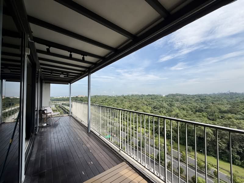 Blossom Residences, 30 Segar Road, 3 Bedrooms, 1,690 sqft, Executive Condominium For Sale, by Wong Li Ting, 500114631 - Balcony - PropertyGuru.com.sg