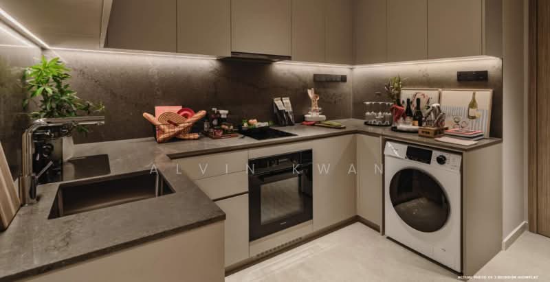 River Modern, River Galley Green, 4 Bedrooms, 1,830 sqft, Condominium For Sale, by Alvin Kwan, 500114779 - Kitchen - PropertyGuru.com.sg