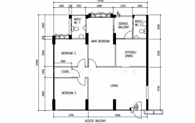 891 Tampines Avenue 8, 891 Tampines Avenue 8, 3 Bedrooms, 1,087 sqft, HDB Flat For Sale, by Freddy Ong, 500114823 - PropertyGuru.com.sg