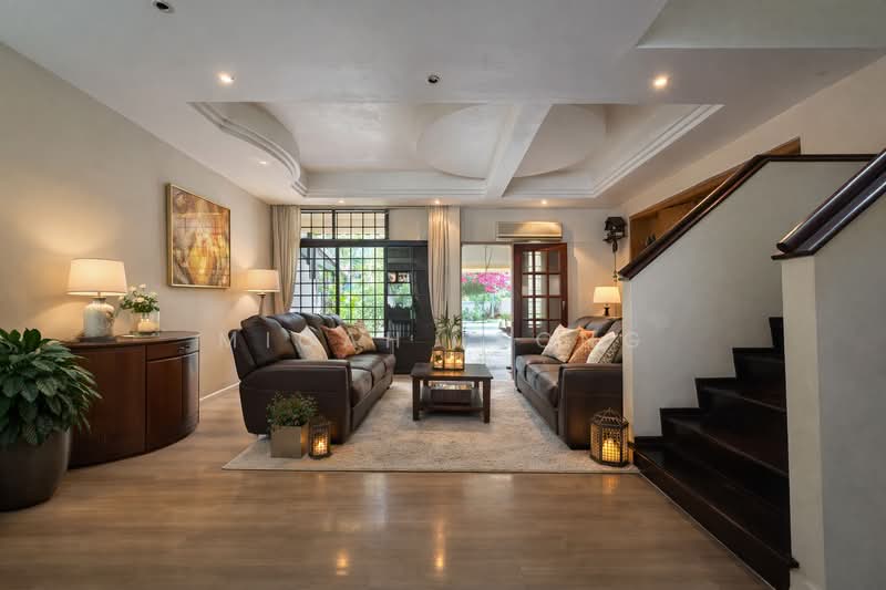✨LANDED ELITE✨ @ Chelsea Village, Chelsea Village, 3 Bedrooms, 2,598 sqft, Terraced House For Sale, by Micah Leong, 500114825 - Living Room - PropertyGuru.com.sg