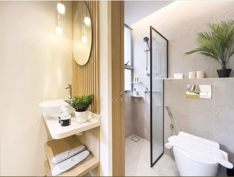 Multiple Studio Types In The Largest Co-living Serviced Apartment in Orchard Area, , Studio, 210 sqft, Apartment For Rent, by Eddie Tork 戴先生, 500114835 - Bathroom - PropertyGuru.com.sg