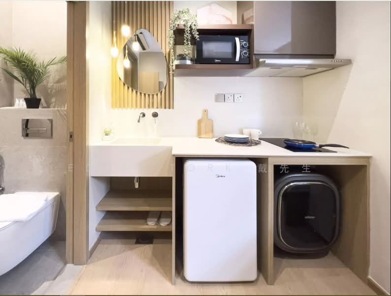 Multiple Studio Types In The Largest Co-living Serviced Apartment in Orchard Area, , Studio, 210 sqft, Apartment For Rent, by Eddie Tork 戴先生, 500114835 - Kitchen - PropertyGuru.com.sg