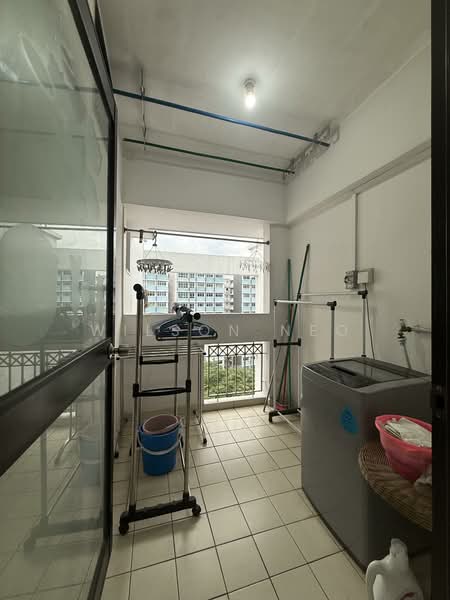 296D Choa Chu Kang Avenue 2, 296D Choa Chu Kang Avenue 2, 3 Bedrooms, 1,313 sqft, HDB Flat For Rent, by Wilson Neo, 500114903 - Balcony and Yard - PropertyGuru.com.sg