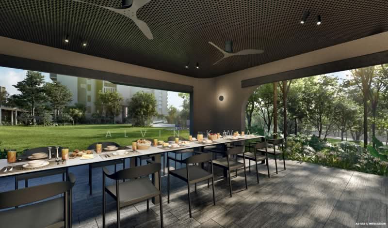 River Modern, River Galley Green, 3 Bedrooms, 797 sqft, Condominium For Sale, by Alvin Kwan, 500114925 - Dining Room - PropertyGuru.com.sg