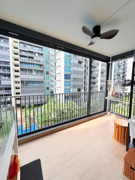 Treasure at Tampines, 45 Tampines Lane, 3 Bedrooms, 915 sqft, Condominium For Sale, by Jean Lim, 500114936 - Balcony - PropertyGuru.com.sg