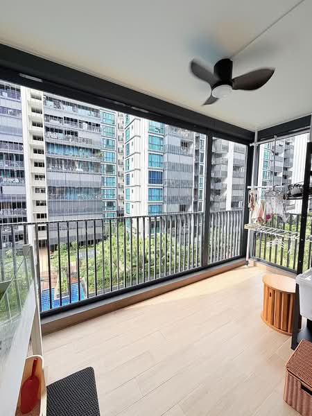 Treasure at Tampines, 45 Tampines Lane, 3 Bedrooms, 915 sqft, Condominium For Sale, by Jonathan Tan, 500114938 - Balcony - PropertyGuru.com.sg
