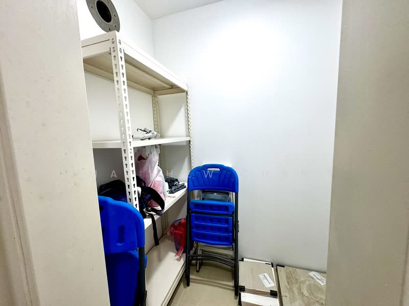Large store room. 