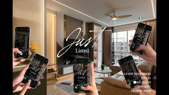 Hillview Residence, 138 Hillview Avenue, 3 Bedrooms, 1,249 sqft, Condominium For Sale, by Yosh Choong, 500115042 - PropertyGuru.com.sg