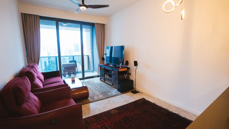 Riviere, 1 Jiak Kim Street, 2 Bedrooms, 818 sqft, Condominium For Rent, by Alan Yeo, 500115061 - Living Room - PropertyGuru.com.sg