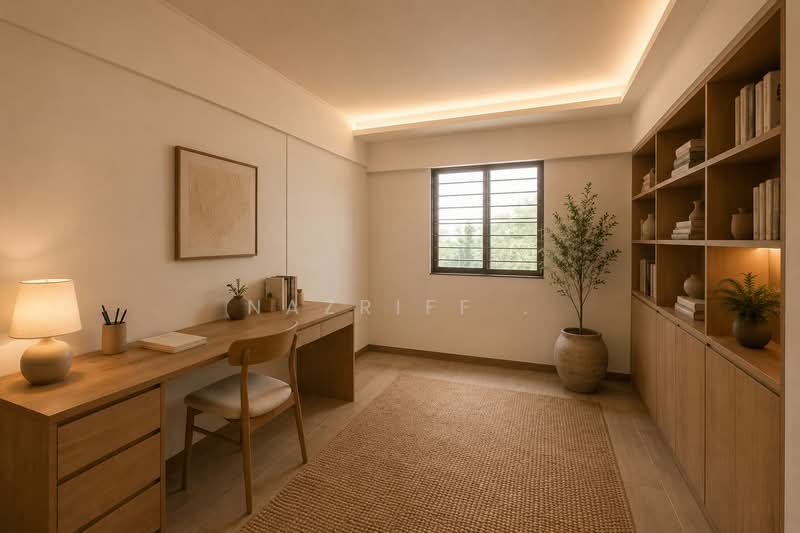 180 Ang Mo Kio Avenue 5, 180 Ang Mo Kio Avenue 5, 2 Bedrooms, 732 sqft, HDB Flat For Sale, by Nazriff ., 500115085 - Common Bedroom / Study - PropertyGuru.com.sg
