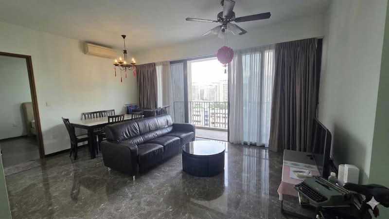 River Isles, Punggol Central, 3 Bedrooms, 1,076 sqft, Condominium For Rent, by Deny Gunady, 500115102 - Living Room - PropertyGuru.com.sg