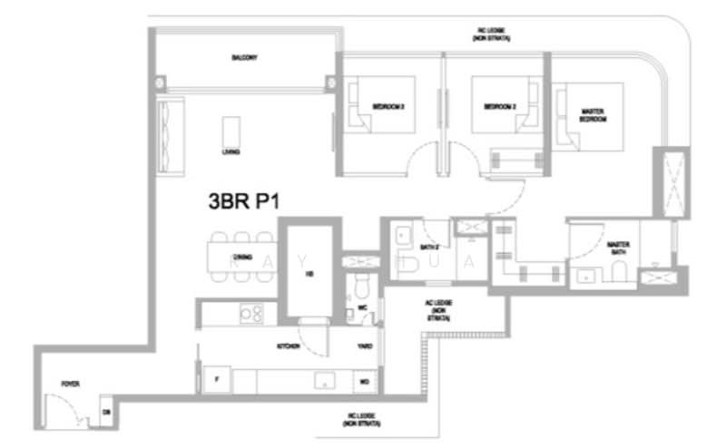 One Marina Gardens, 3 Marina Gardens Lane, 3 Bedrooms, 904 sqft, Condominium For Sale, by Ray Chua, 500115208 - PropertyGuru.com.sg