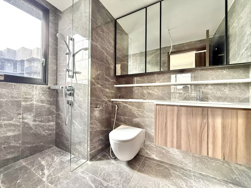 Lentor Modern, 7 Lentor Central, 3 Bedrooms, 1,109 sqft, Condominium For Sale, by Kenneth Yeo, 500115209 - Bathroom - PropertyGuru.com.sg