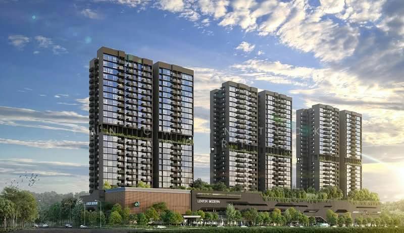 Lentor Modern, Lentor Central, 3 Bedrooms, 979 sqft, Condominium For Rent, by Tan Choon Teck Robert, 500115227 - Exterior - PropertyGuru.com.sg
