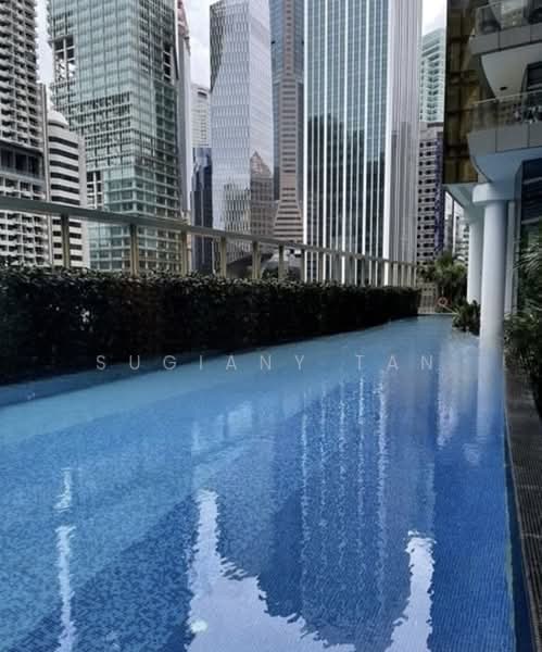 One Shenton, 1 Shenton Way, 3 Bedrooms, 1,593 sqft, Condominium For Rent, by Sugiany Tan, 500115249 - Pool - PropertyGuru.com.sg