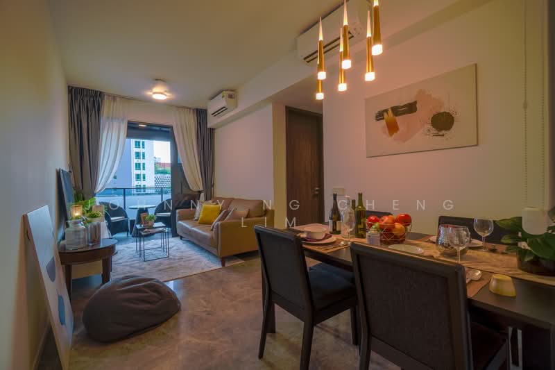 The M, 30 Middle Road, 2 Bedrooms, 667 sqft, Condominium For Sale, by Johnny Ng Cheng Lim, 500115281 - Living Room - PropertyGuru.com.sg