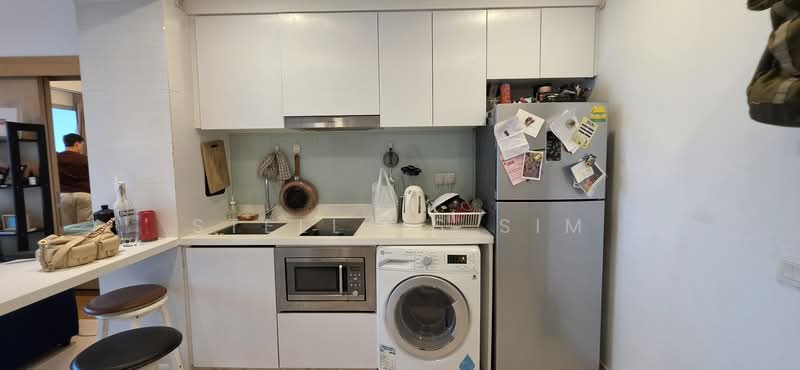 Eight Riversuites, 2 Whampoa East, 1 Bedroom, 441 sqft, Condominium For Rent, by Stella S Sim, 500115291 - Kitchen - PropertyGuru.com.sg