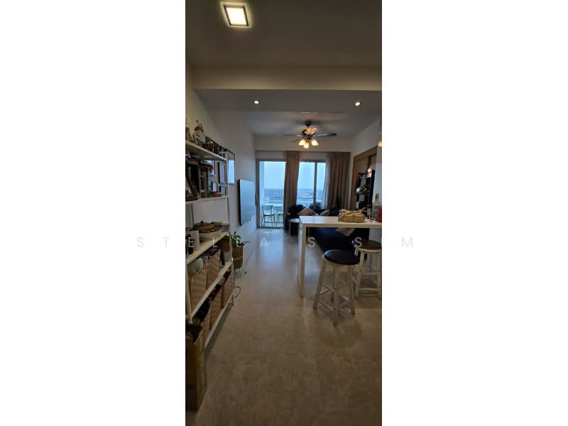 Eight Riversuites, 2 Whampoa East, 1 Bedroom, 441 sqft, Condominium For Rent, by Stella S Sim, 500115291 - Living Room - PropertyGuru.com.sg