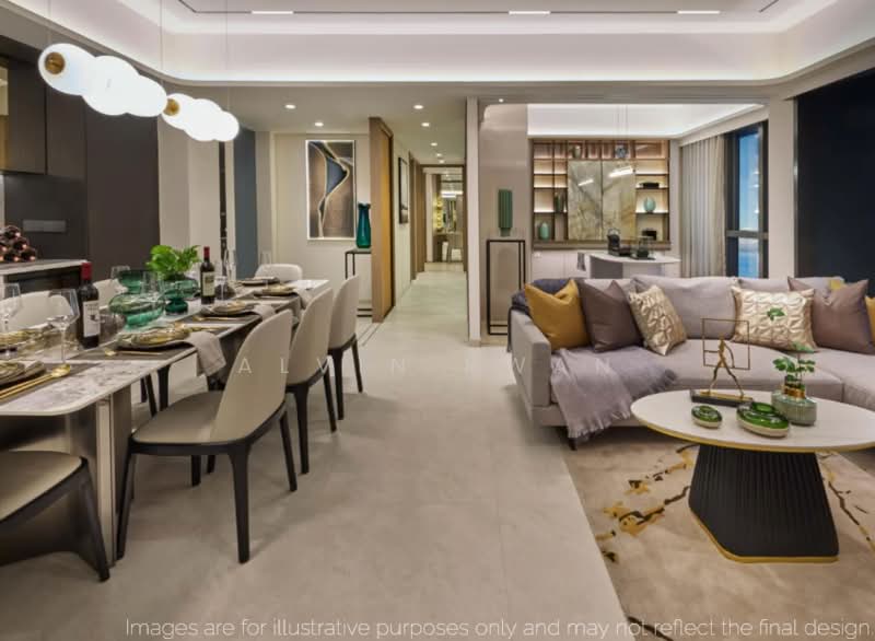 Vela Bay, 1 Bayshore Walk, Bedok / Upper East Coast, 3 Bedrooms, 883 sqft, Condominium For Sale, by Alvin Kwan, 500115388 - Dining Room - PropertyGuru.com.sg