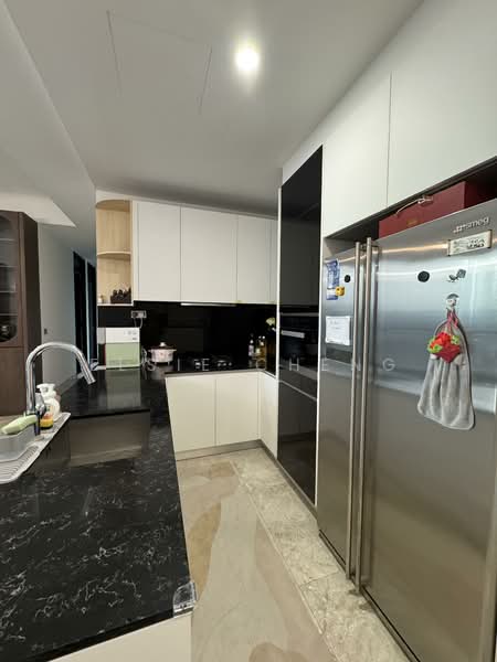 Martin Modern, 8 Martin Place, 3 Bedrooms, 1,087 sqft, Condominium For Rent, by Elsie Cheng, 500115400 - Kitchen - PropertyGuru.com.sg