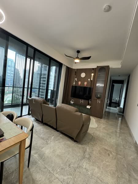 Martin Modern, 8 Martin Place, 3 Bedrooms, 1,087 sqft, Condominium For Rent, by Elsie Cheng, 500115400 - Living Room - PropertyGuru.com.sg
