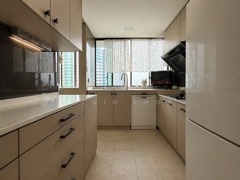 The Quintet, 36 Choa Chu Kang Street 64, 4 Bedrooms, 1,561 sqft, Condominium For Rent, by Kelvin Khor, 500115430 - Kitchen - PropertyGuru.com.sg