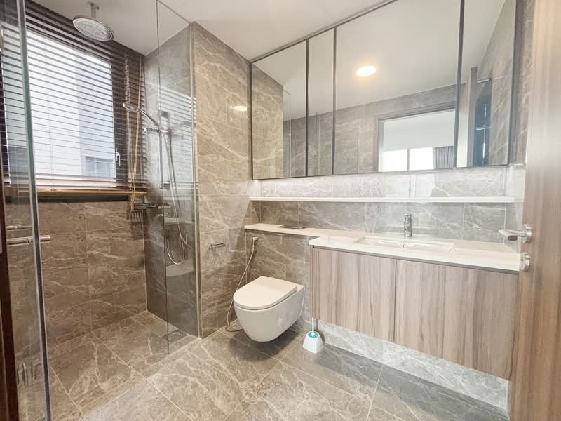 Lentor Modern, Lentor Central, 3 Bedrooms, 990 sqft, Condominium For Sale, by Nat Tjew, 500115470 - Bathroom - PropertyGuru.com.sg