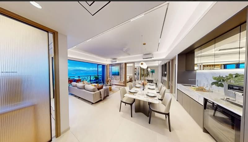 Vela Bay, 1 Bayshore Walk, Bedok / Upper East Coast, 5 Bedrooms, 1,582 sqft, Condominium For Sale, by Alvin Kwan, 500115484 - Living Room - PropertyGuru.com.sg