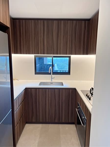 Lentor Modern, 3 Lentor Central, 3 Bedrooms, 969 sqft, Condominium For Sale, by Rica Yang, 500115538 - Kitchen - PropertyGuru.com.sg