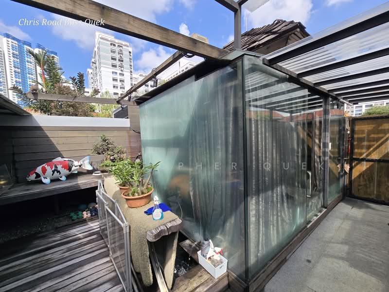 Front Pavilion with pond